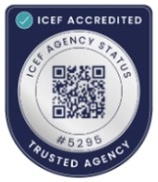 ICEF accredited agency, IAS ID 5295